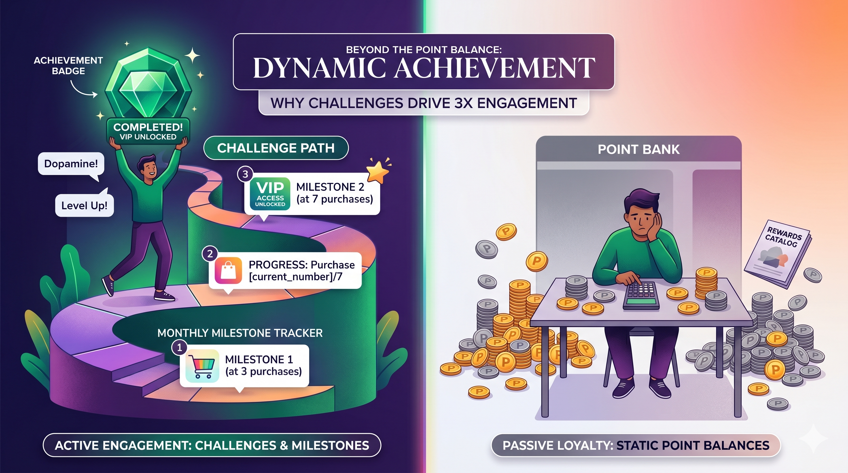 Beyond the Point Balance: Why Challenges Drive 3x More Engagement
