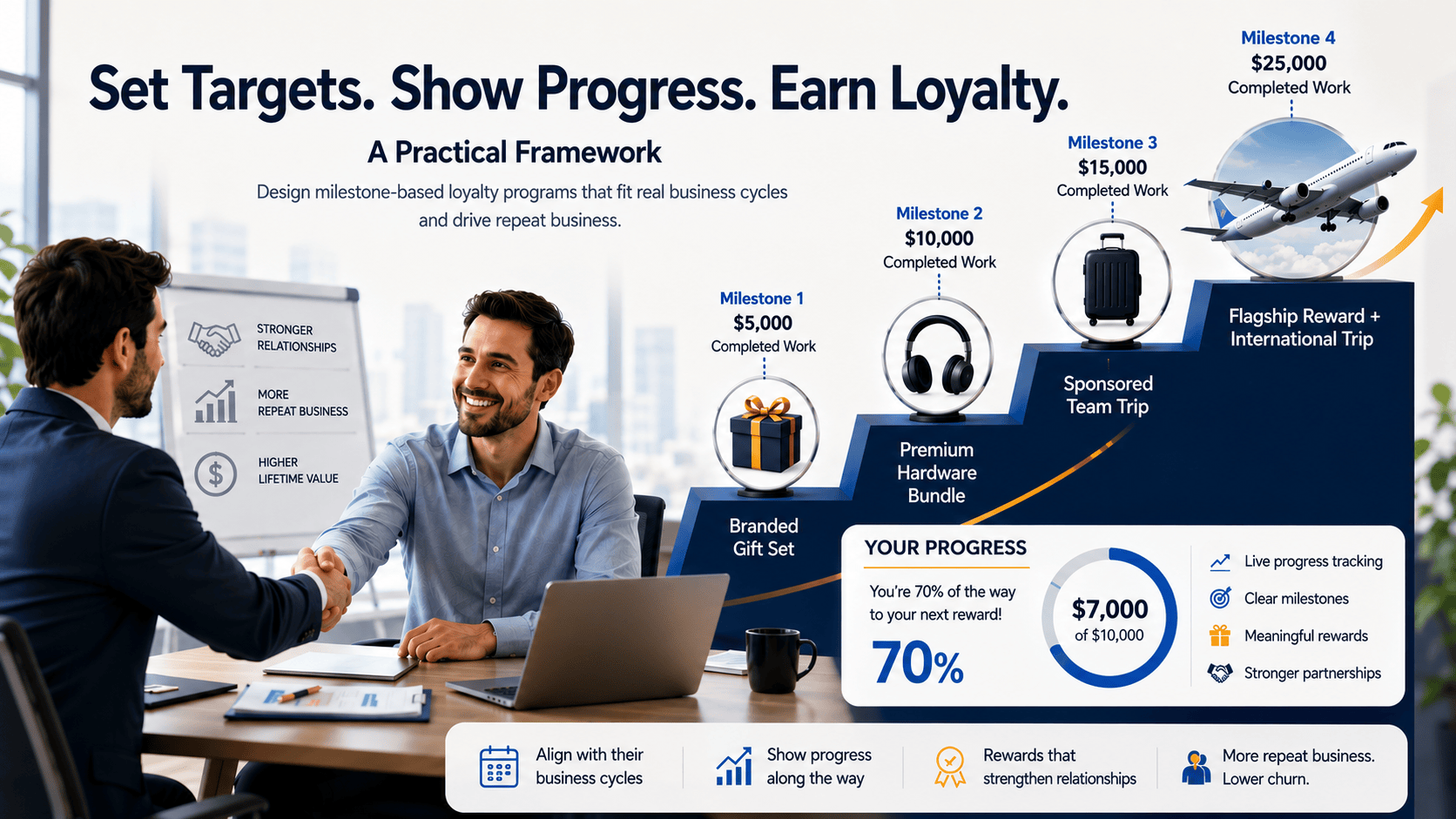 Building B2B Loyalty Around Milestone Targets: A Practical Framework