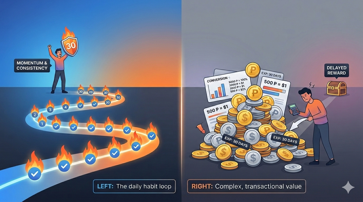 The Psychology of Consistency: Why Streaks Outperform Traditional Loyalty Points
